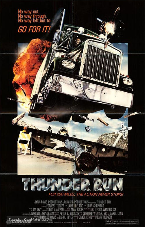 Thunder Run - Movie Poster