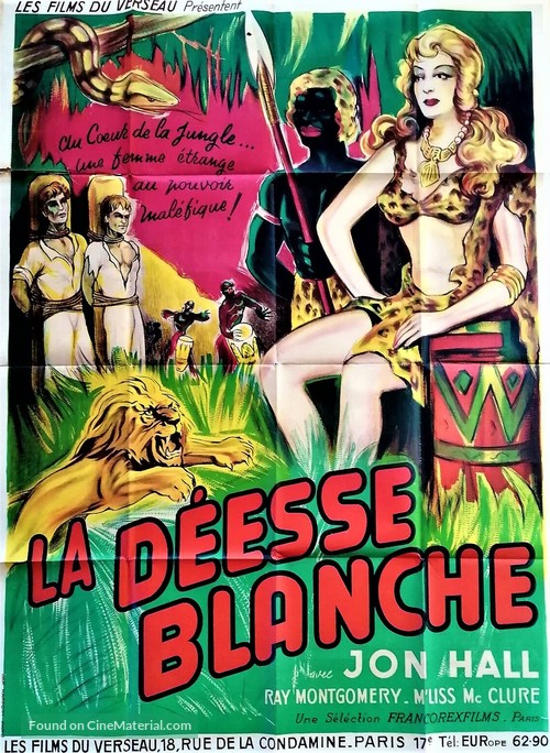 White Goddess - French Movie Poster