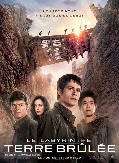 Maze Runner: The Scorch Trials - French Movie Poster