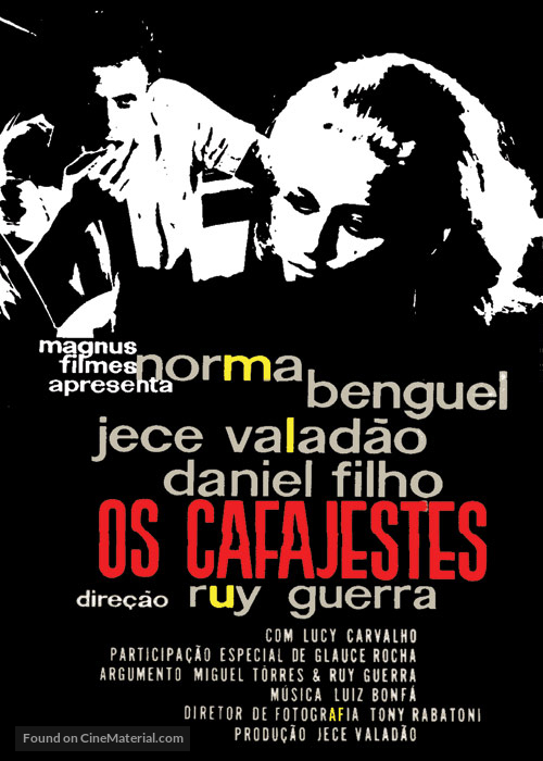 Os Cafajestes - Brazilian Movie Poster