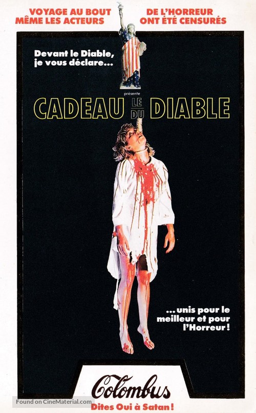Magdalena, vom Teufel besessen - French VHS movie cover