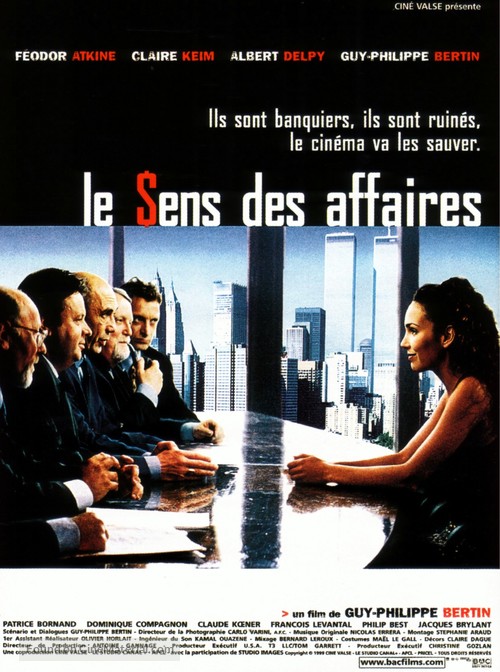 Le sens des affaires - French Movie Poster