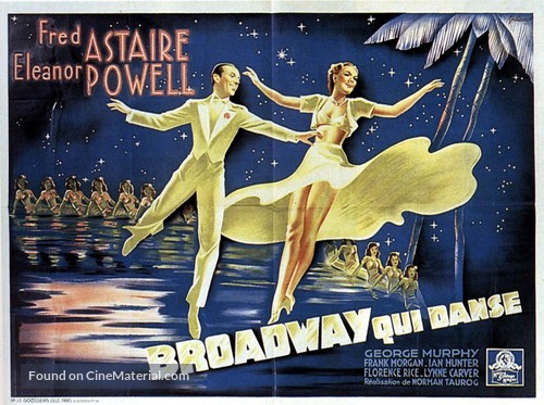 Broadway Melody of 1940 - French Movie Poster