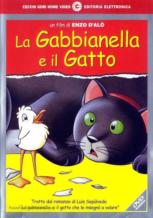 La gabbianella e il gatto - Italian DVD movie cover