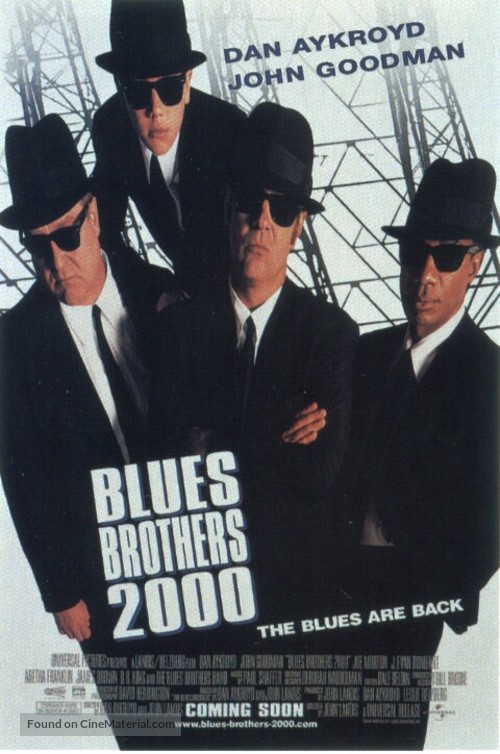 Blues Brothers 2000 - Movie Poster