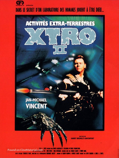 Xtro II: The Second Encounter - French Movie Poster