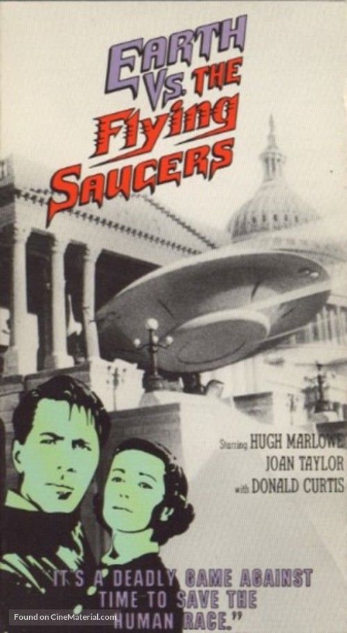 Earth vs. the Flying Saucers - VHS movie cover