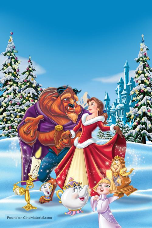 Beauty and the Beast: The Enchanted Christmas - Key art