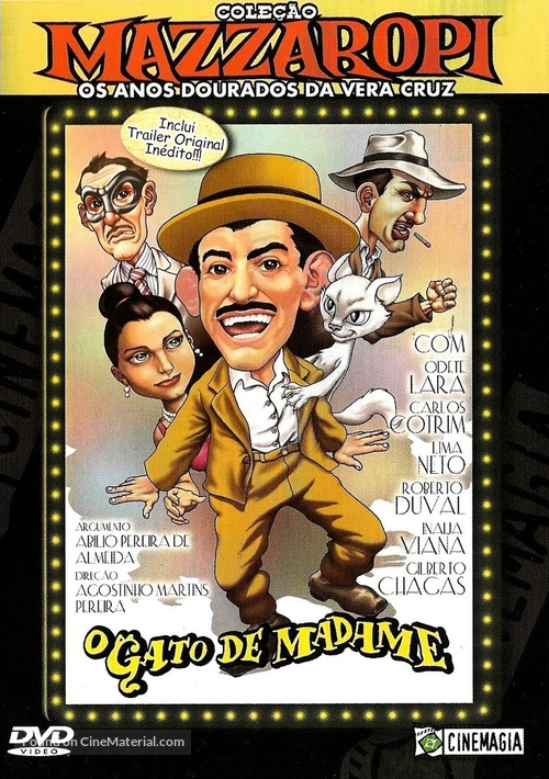 O Gato de Madame - Brazilian DVD movie cover