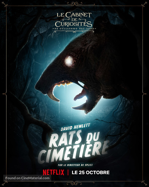 &quot;Guillermo del Toro&#039;s Cabinet of Curiosities&quot; - French Movie Poster