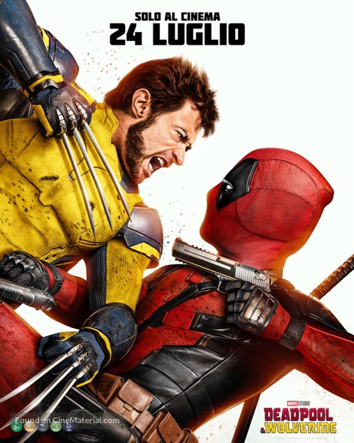 Deadpool &amp; Wolverine - Italian Movie Poster