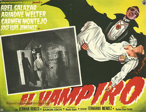 El Vampiro - Mexican poster
