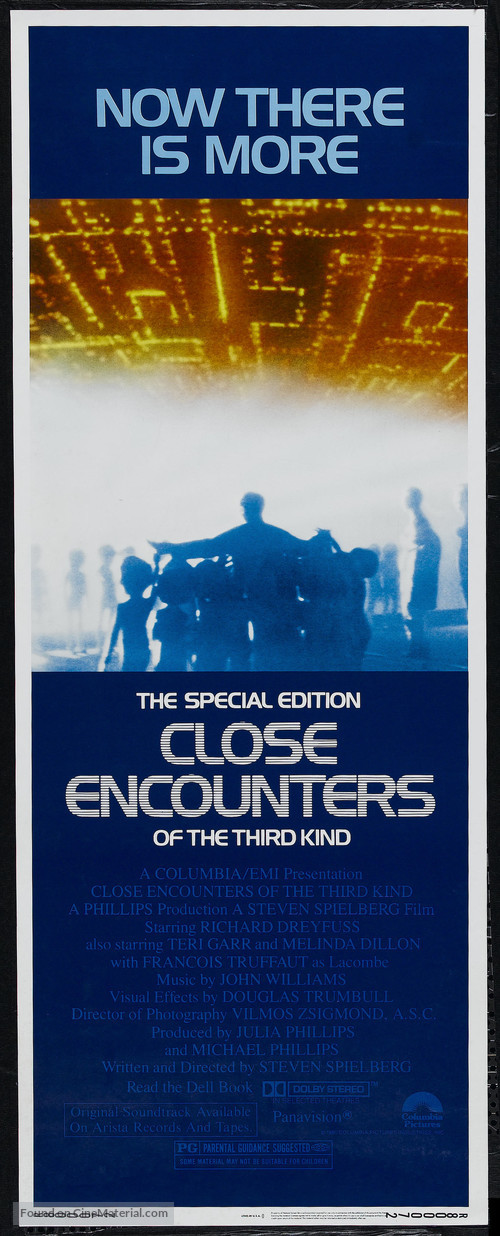 Close Encounters of the Third Kind - Movie Poster