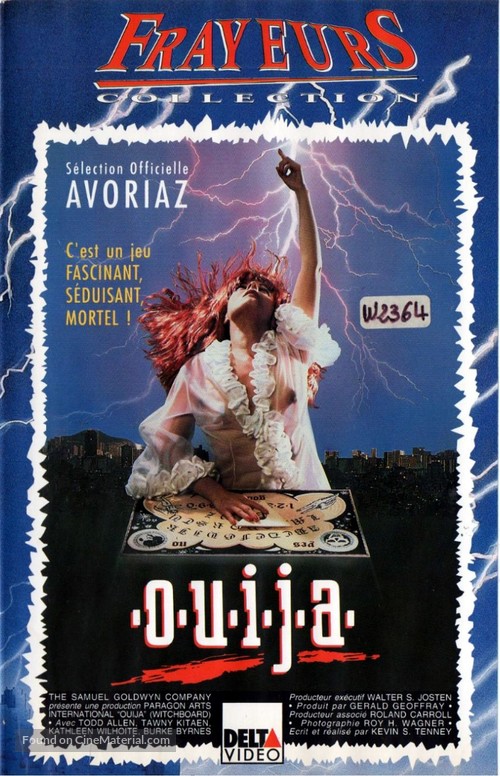 Witchboard - French VHS movie cover