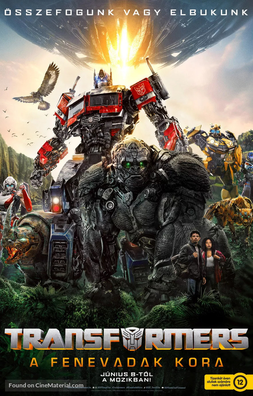 Transformers: Rise of the Beasts - Hungarian Movie Poster