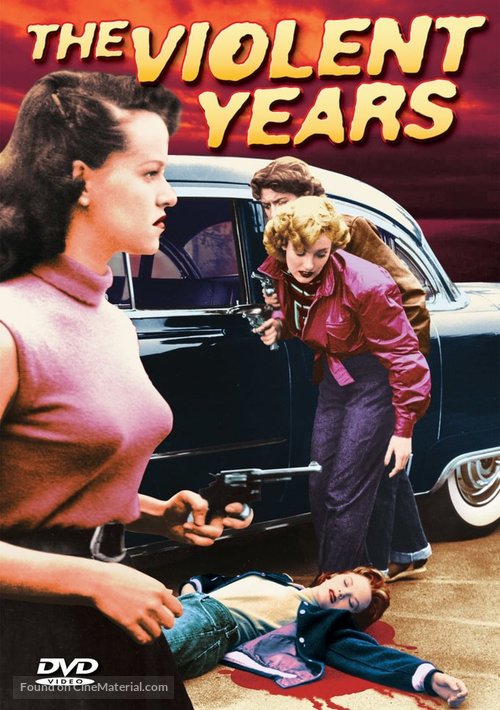 The Violent Years - DVD movie cover