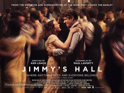 Jimmy&#039;s Hall - British Movie Poster