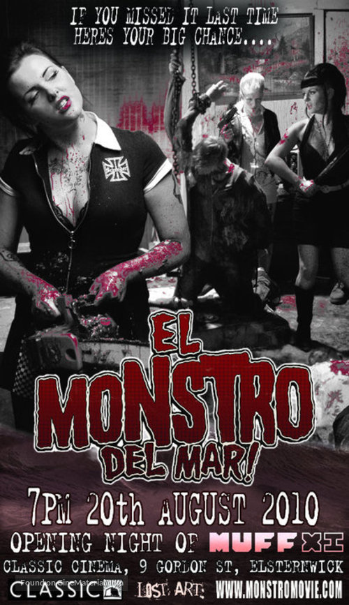 El monstro del mar! - Australian Movie Poster