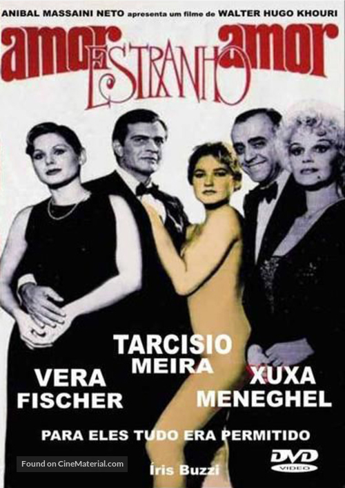 Amor Estranho Amor - Brazilian DVD movie cover
