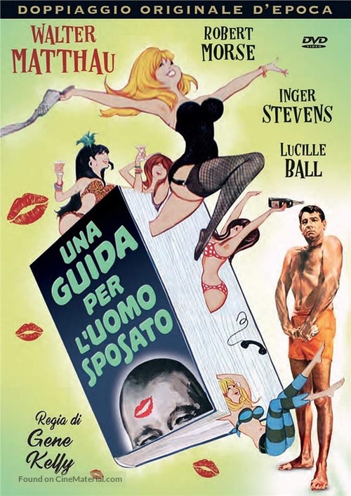 A Guide for the Married Man - Italian DVD movie cover