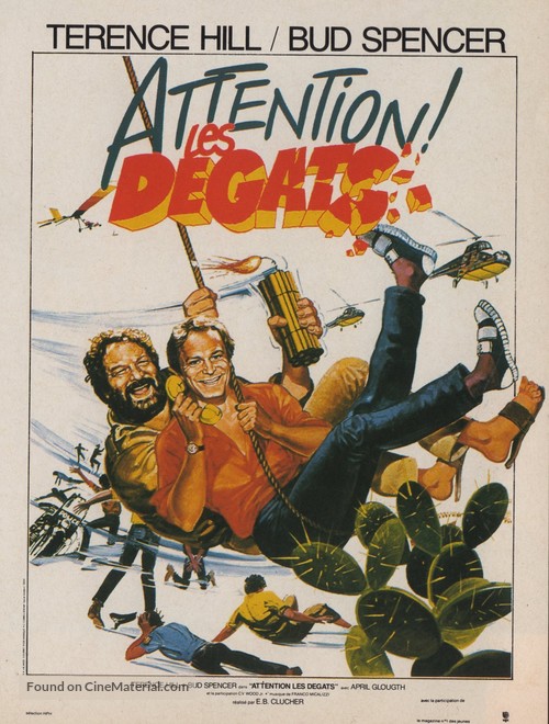 Non c&#039;&eacute; due senza quattro - French Movie Poster