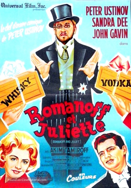 Romanoff and Juliet - French Movie Poster