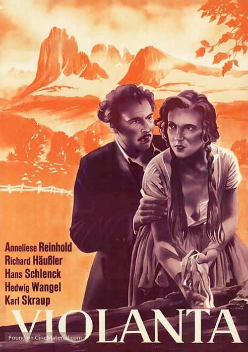 Violanta - German Movie Poster