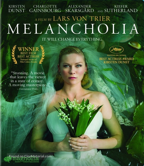 Melancholia - Blu-Ray movie cover