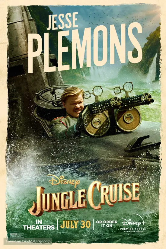 Jungle Cruise - Movie Poster