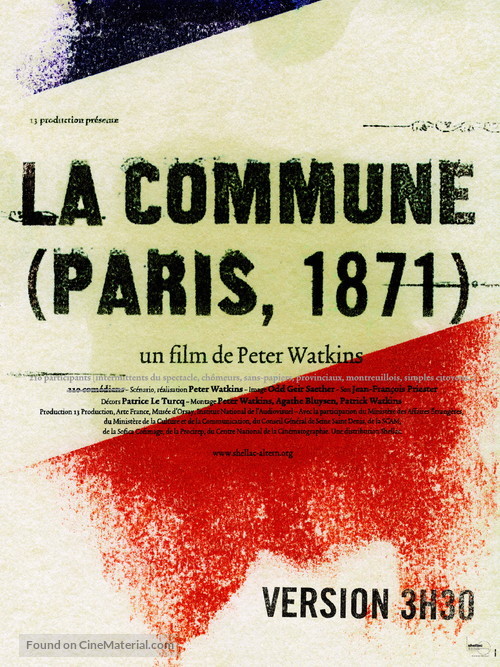Commune (Paris, 1871), La - French poster