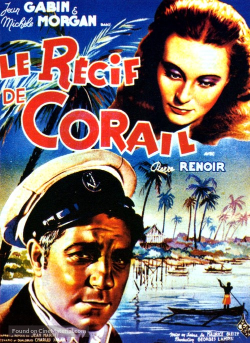 Le r&eacute;cif de corail - French Movie Poster