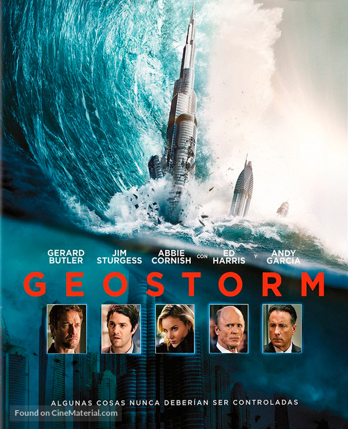 Geostorm - Spanish Movie Cover