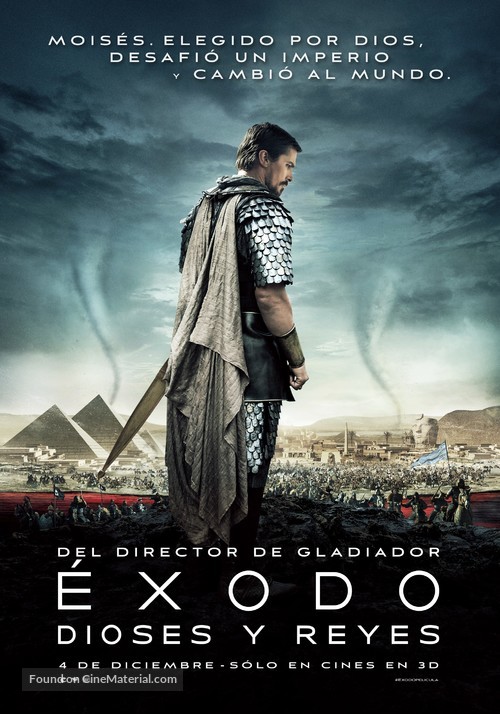 Exodus: Gods and Kings - Argentinian Movie Poster