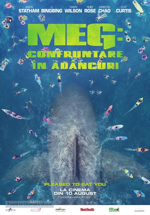 The Meg - Romanian Movie Poster