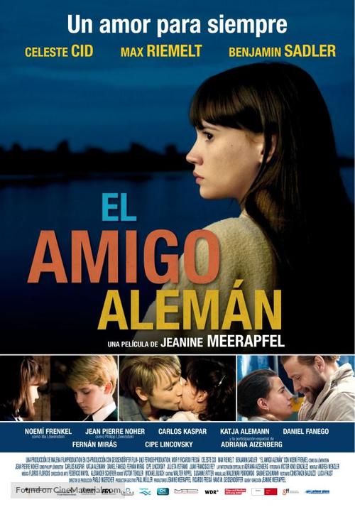 El amigo alem&aacute;n - Argentinian Movie Poster