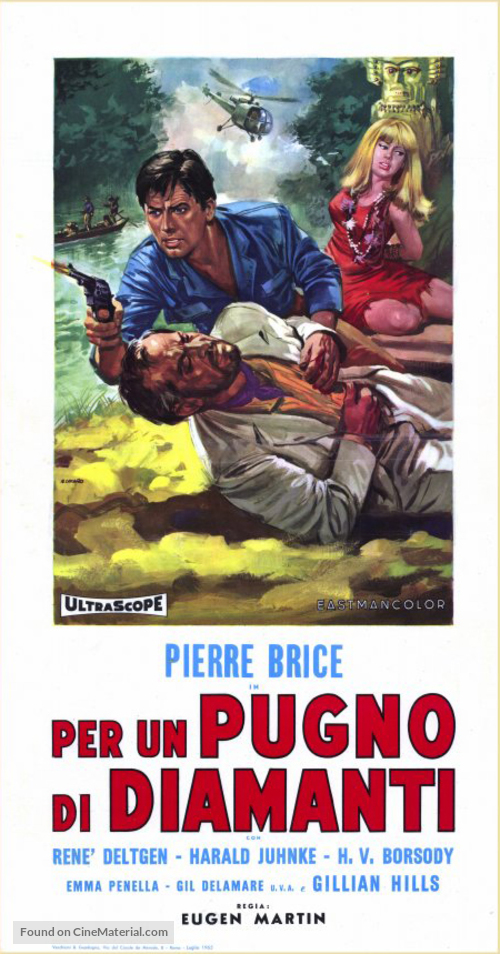 Die goldene G&ouml;ttin vom Rio Beni - Italian Movie Poster