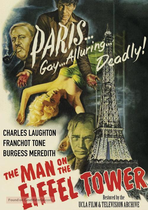 The Man on the Eiffel Tower - DVD movie cover
