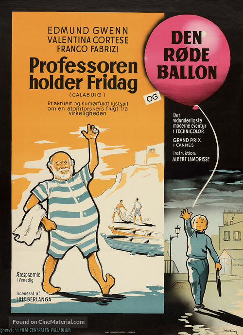 Calabuch - Danish Movie Poster