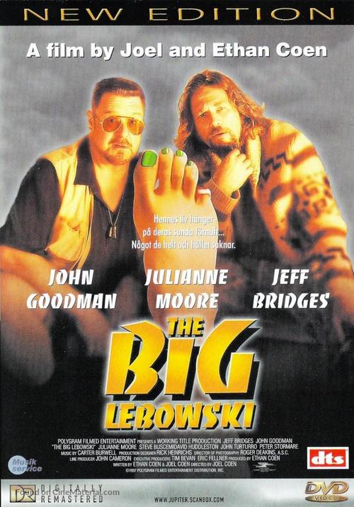The Big Lebowski - Swedish Movie Cover
