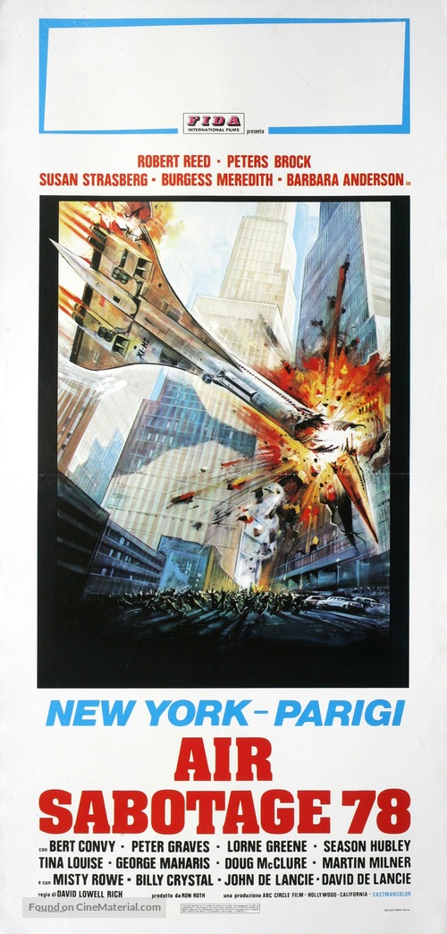 SST: Death Flight - Italian Movie Poster