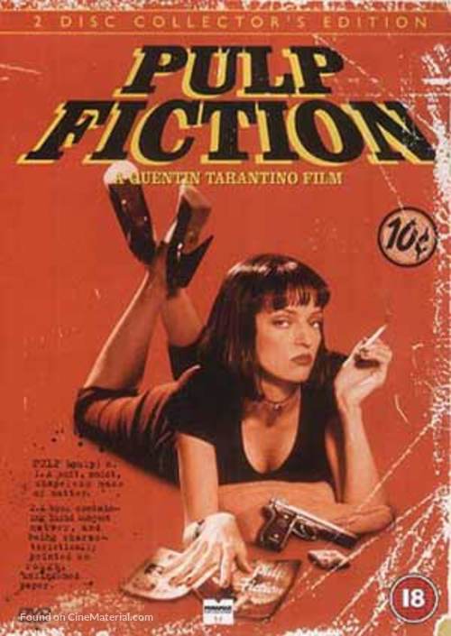 Pulp Fiction - British Movie Cover