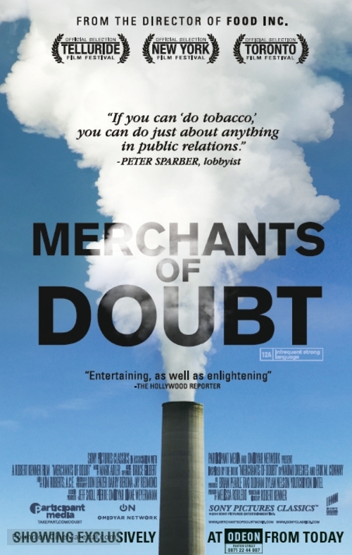 Merchants of Doubt - British Movie Poster