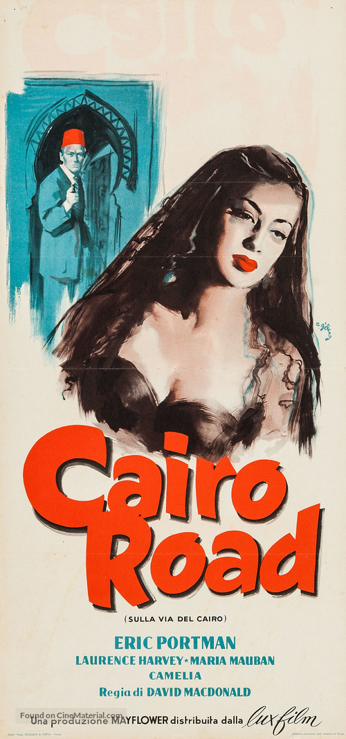 Cairo Road - Italian Movie Poster