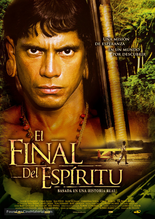 End Of The Spear - Spanish poster