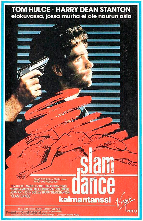 Slam Dance - Finnish VHS movie cover
