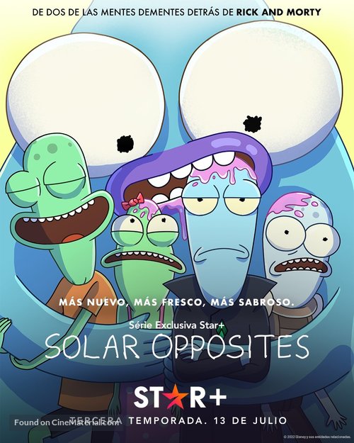 &quot;Solar Opposites&quot; - Argentinian Movie Poster