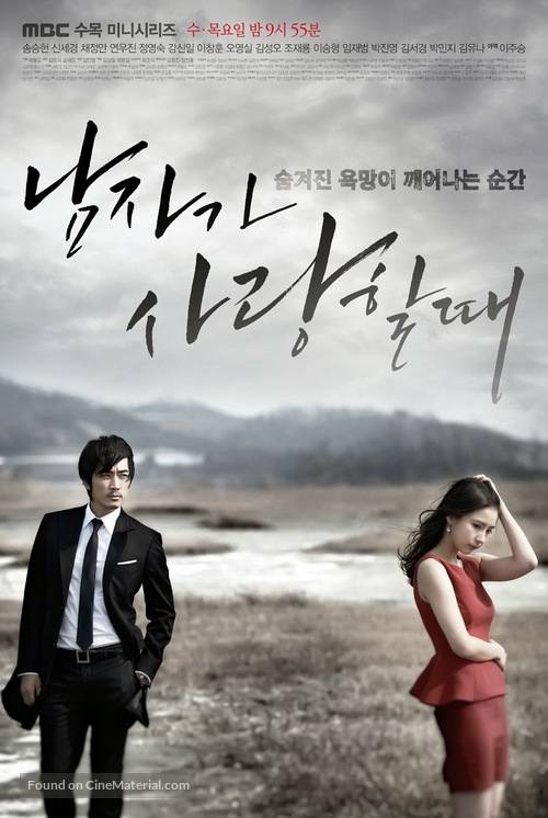 &quot;When a Man Loves&quot; - South Korean Movie Poster