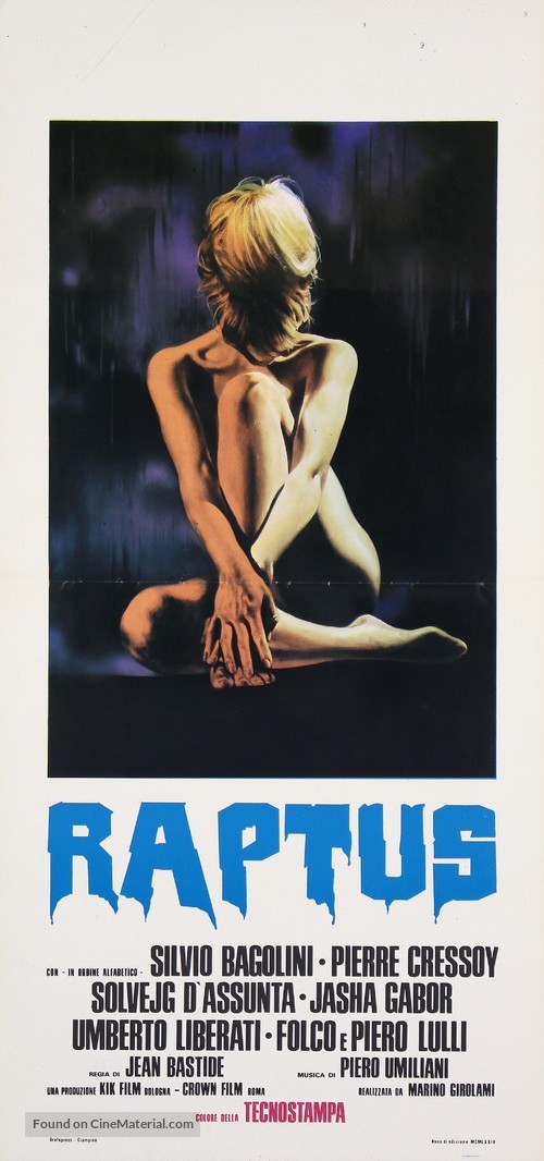 Eros e Thanatos - Italian Movie Poster
