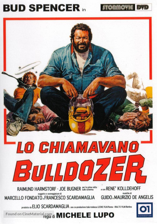 Lo Chiamavano Bulldozer - Italian DVD movie cover