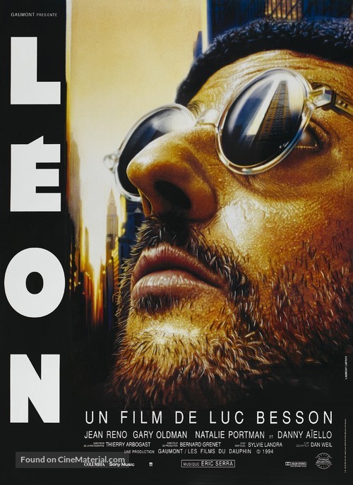 L&eacute;on: The Professional - French Movie Poster
